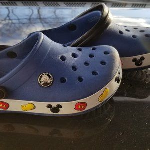 MICKEY MOUSE CROCS  -  SIZE 13